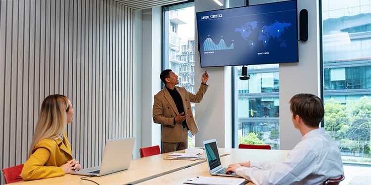 Analytics for meeting rooms